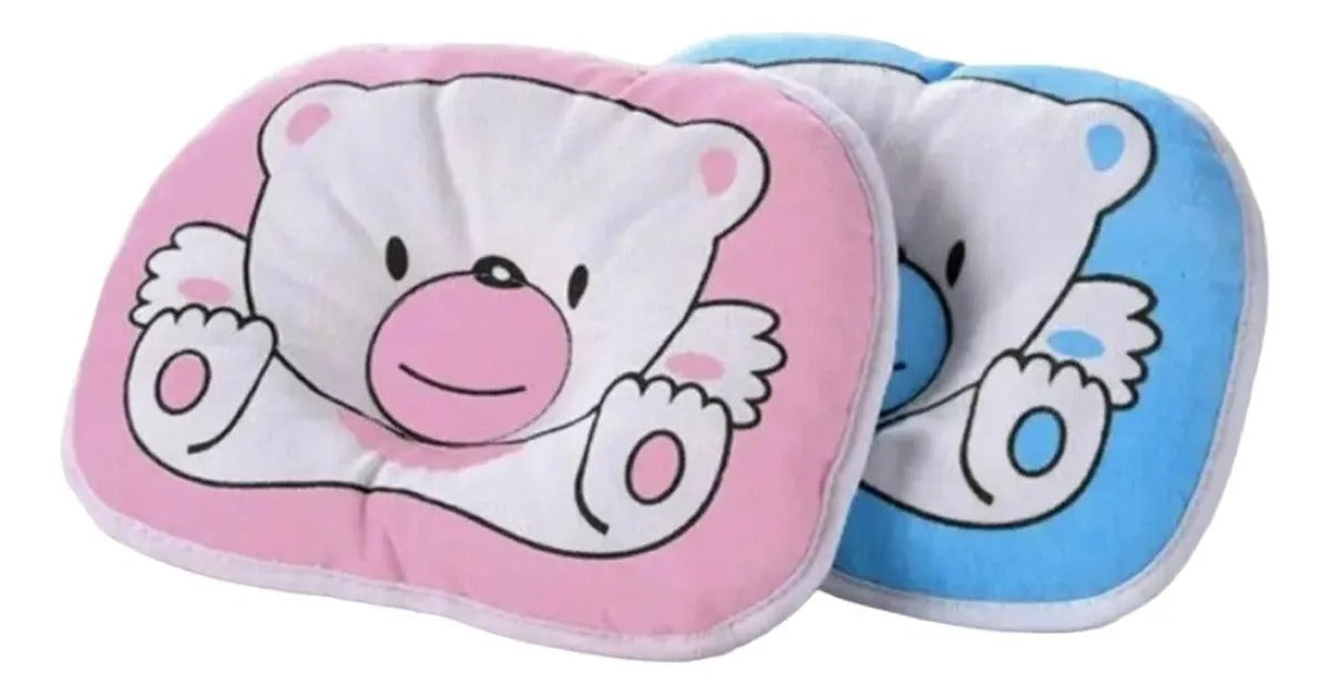 Almohada Osito Moldeadora – Dulces Sueños y Cabeza Protegida desde el Primer Día