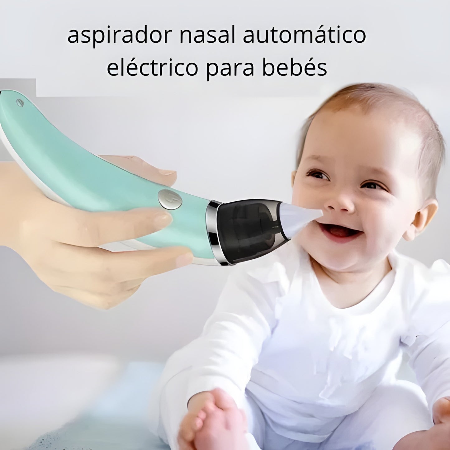 Aspirador Nasal Eléctrico para Bebés – Suave, Seguro y Eficaz