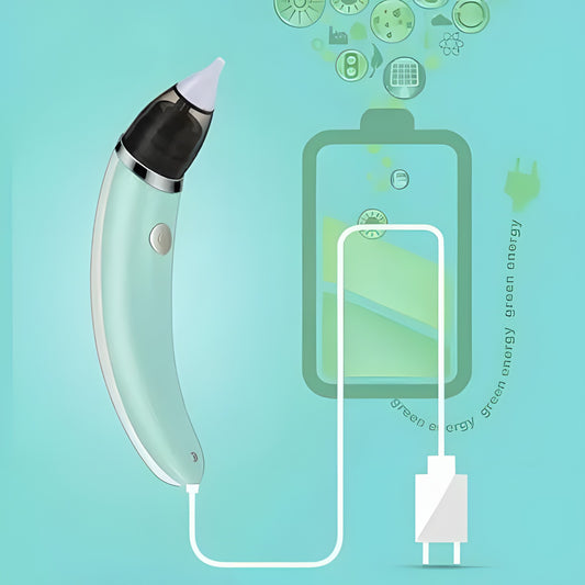 Aspirador Nasal Eléctrico para Bebés – Suave, Seguro y Eficaz