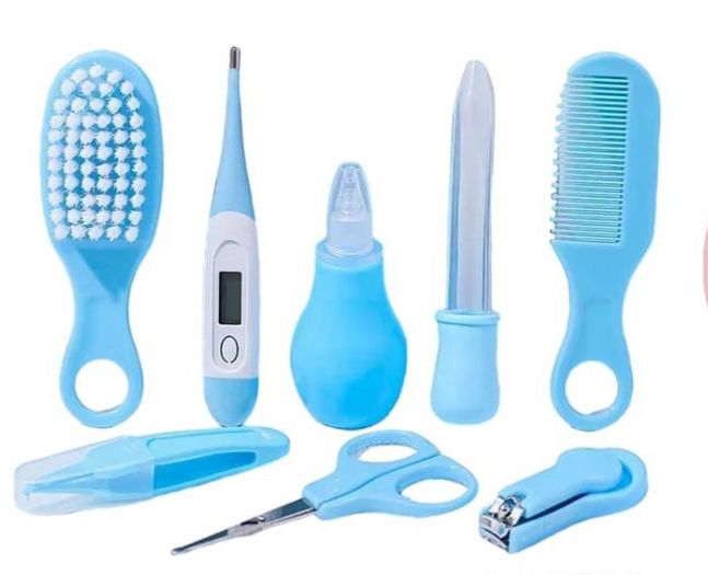 Kit de Aseo para Bebés 8 en 1 – Cuidado Completo y Seguro desde el Primer Día