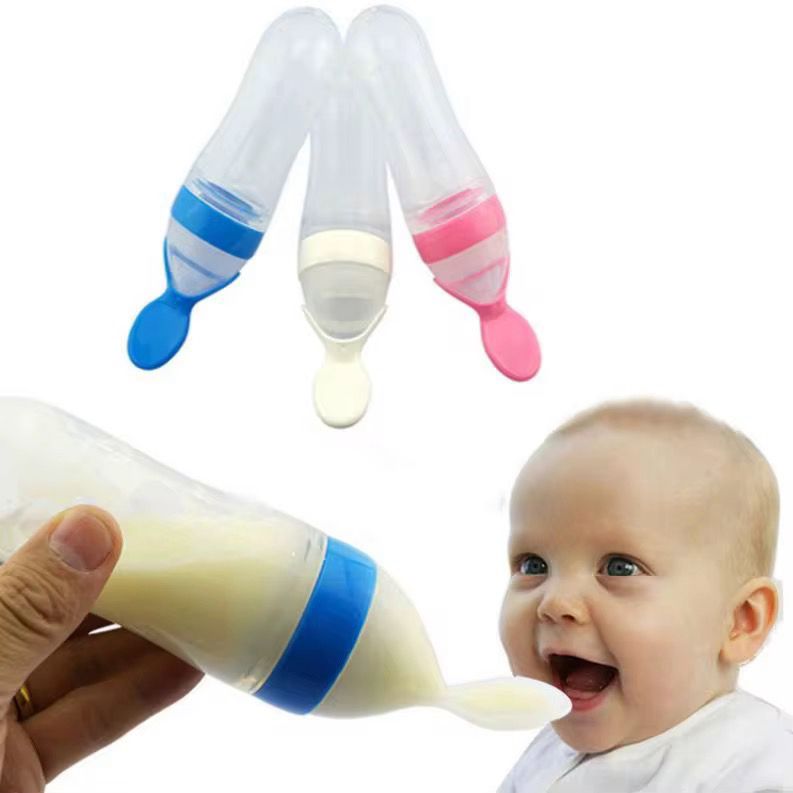 Cuchara de Silicona para Bebés – Suave, Segura y Perfecta para sus Primeros Bocados