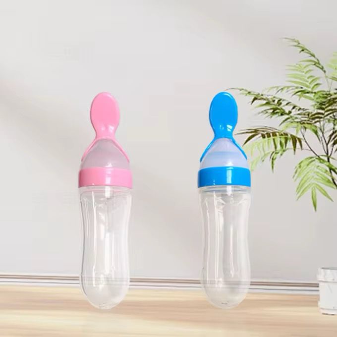 Cuchara de Silicona para Bebés – Suave, Segura y Perfecta para sus Primeros Bocados
