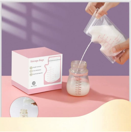 Bolsas de Almacenamiento de Leche Materna Mom Purity (30 Unidades – 200 mL c/u)