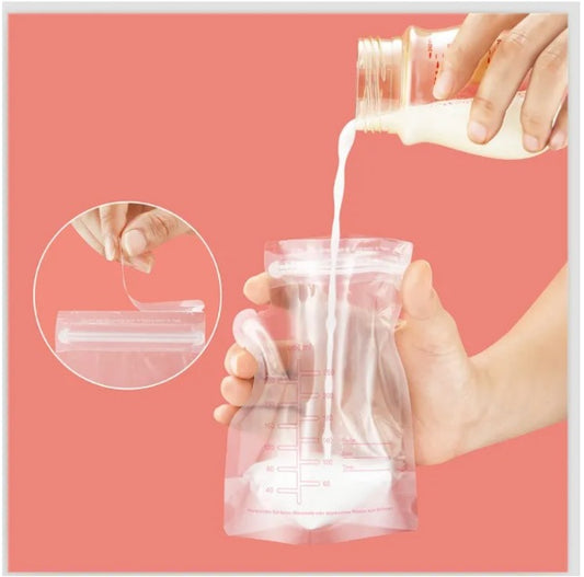 Bolsas de Almacenamiento de Leche Materna Mom Purity (30 Unidades – 200 mL c/u)