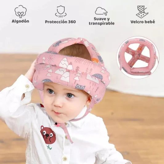 Casco de Seguridad + Rodilleras B-Safe para Bebés